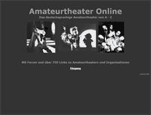 Tablet Screenshot of amateurtheater-online.de